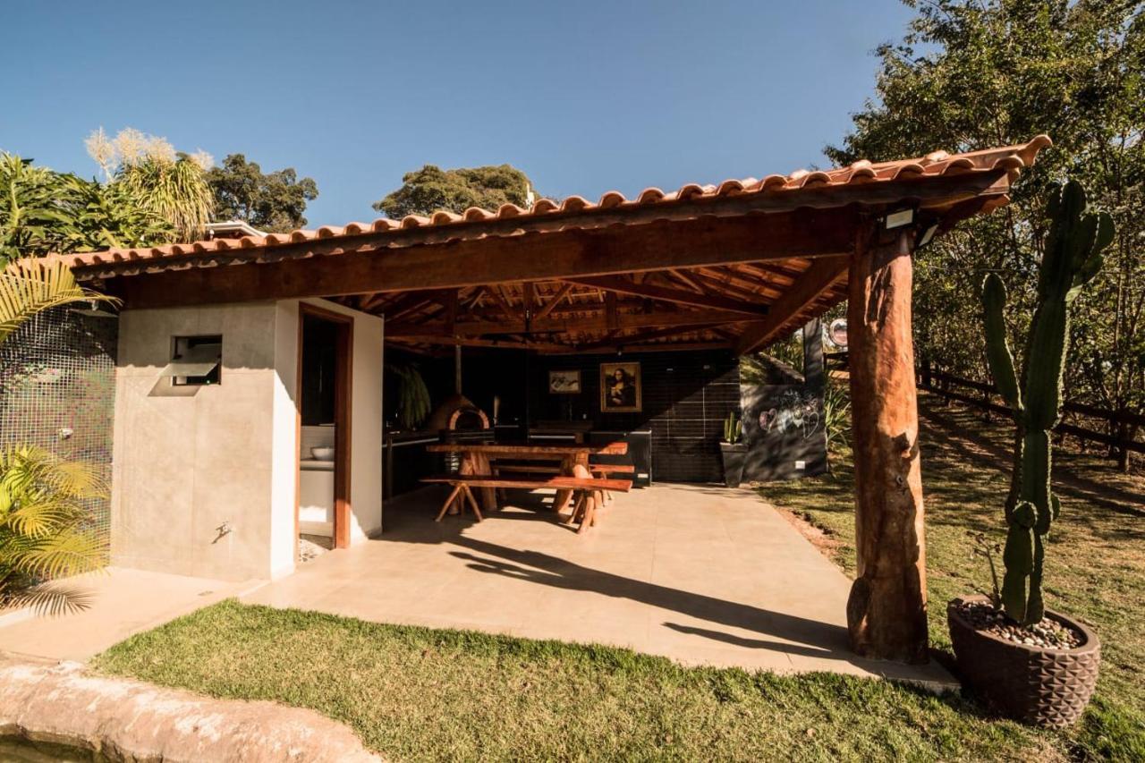 סאו לורנסו Casa De Campo Com Piscina Cascata Artificial מראה חיצוני תמונה
