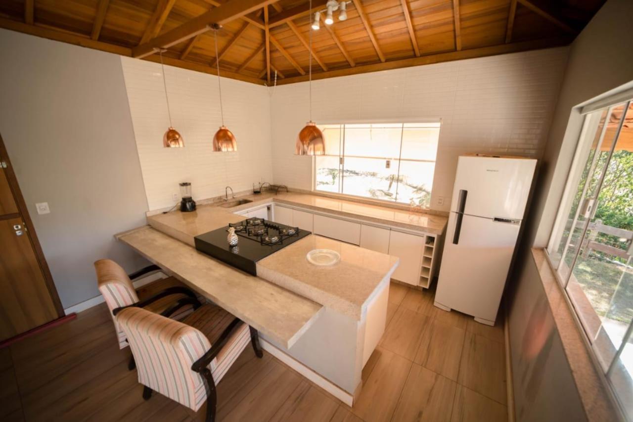 סאו לורנסו Casa De Campo Com Piscina Cascata Artificial מראה חיצוני תמונה